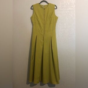 NWT. Uoozee Sleeveless Maxi Dress in Chartreuse Green - Medium